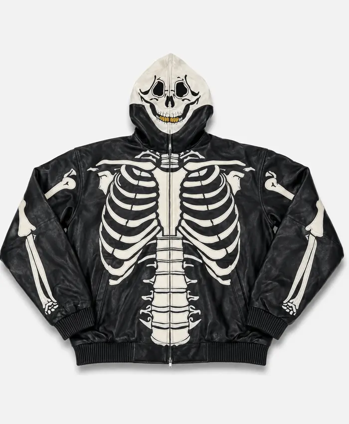 Vintage Vilanto Skeleton Leather Jacket Vintage Vilanto Skeleton Leather Jacket