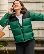 Voicemails for Isabelle Zoey Deutch Puffer Jacket