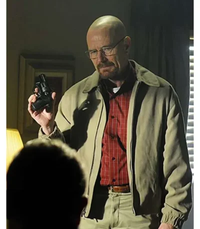 Walter White Breaking Bad Beige Jacket