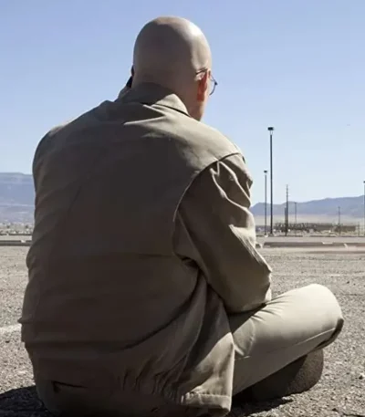 Walter White Breaking Bad Beige Jacket