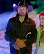 Warren Christie A Royal Montana Christmas Leather Jacket