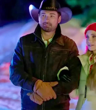 Warren Christie A Royal Montana Christmas Leather Jacket