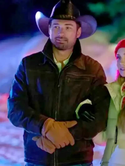 Warren Christie A Royal Montana Christmas Leather Jacket