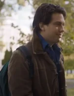 Which Brings Me to You Nat Wolff Brown Jacket