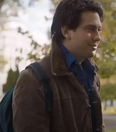 Which Brings Me to You Nat Wolff Brown Jacket