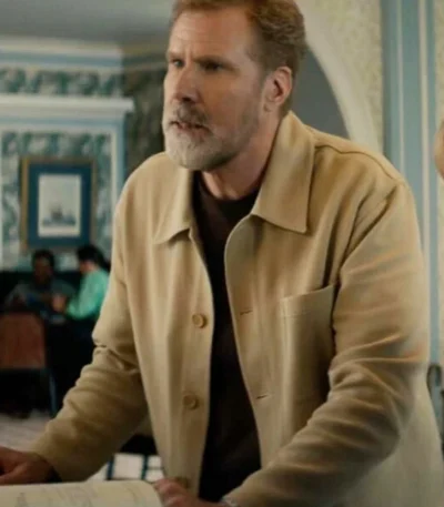 Will Ferrell You’re Cordially Invited Wool Jacket