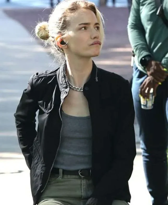 Willa Fitzgerald Relay Black Cotton Jacket Willa Fitzgerald Relay Black Cotton Jacket