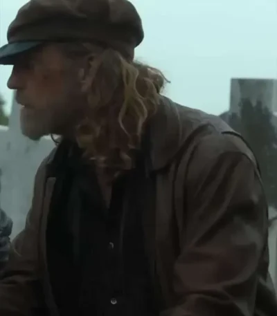William Houston The Gorge Brown Leather Jacket