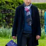 William Moseley Christmas In Notting Hill 2023 Blue Coat