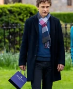William Moseley Christmas In Notting Hill 2023 Blue Coat