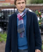 William Moseley Christmas In Notting Hill 2023 Blue Coat