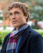 William Moseley Christmas In Notting Hill 2023 Blue Coat