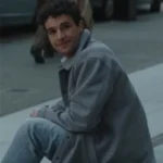 Wolf Man Christopher Abbott Grey Wool Coat