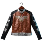 Wonder Woman Costume Leather Jacket