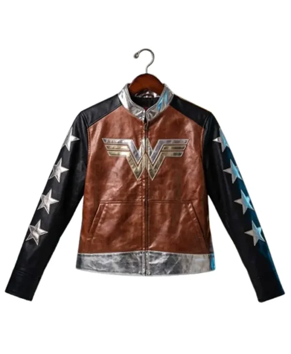 Wonder Woman Costume Leather Jacket