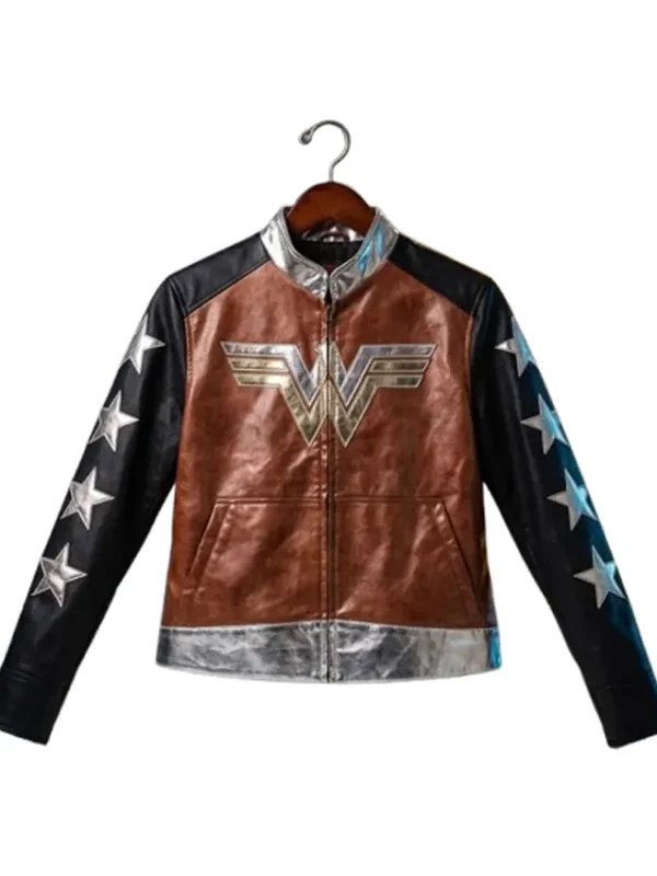 Wonder Woman Costume Leather Jacket