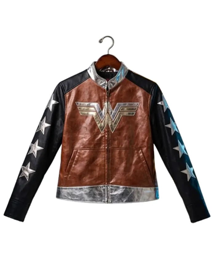 Wonder Woman Costume Leather Jacket Wonder Woman Costume Leather Jacket