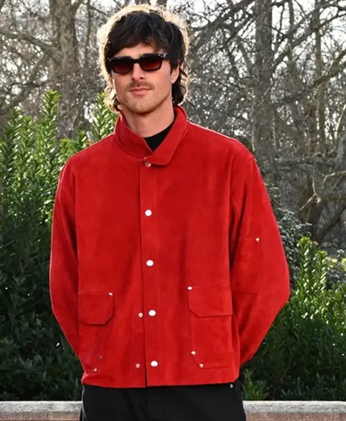 Wuthering Heights Event Jacob Elordi Red Jacket Wuthering Heights Event Jacob Elordi Red Jacket
