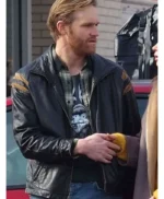 Disclosure Day Wyatt Russell Leather Jacket