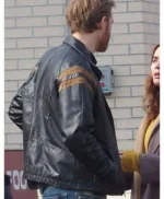 Disclosure Day Wyatt Russell Leather Jacket