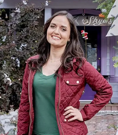 You, Me and The Christmas Trees Olivia Arden Red Jacket