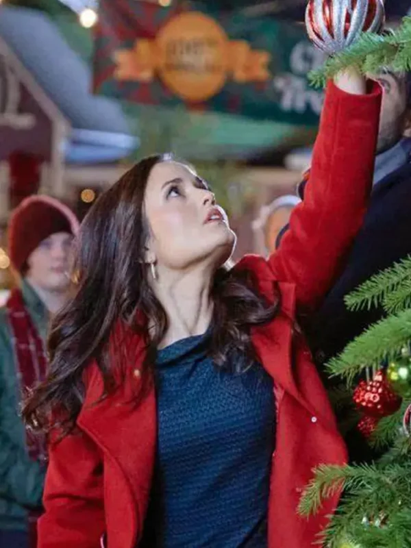 You, Me and The Christmas Trees Olivia Red Coat