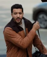 Zach Smadu Mom’s Christmas Boyfriend Quilted Jacket
