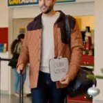 Zach Smadu Mom’s Christmas Boyfriend Quilted Jacket