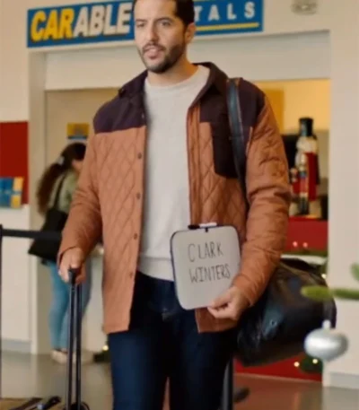 Zach Smadu Mom’s Christmas Boyfriend Quilted Jacket