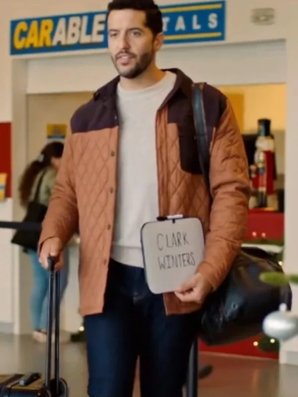 Zach Smadu Mom’s Christmas Boyfriend Quilted Jacket