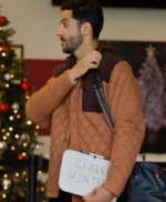 Zach Smadu Mom’s Christmas Boyfriend Quilted Jacket