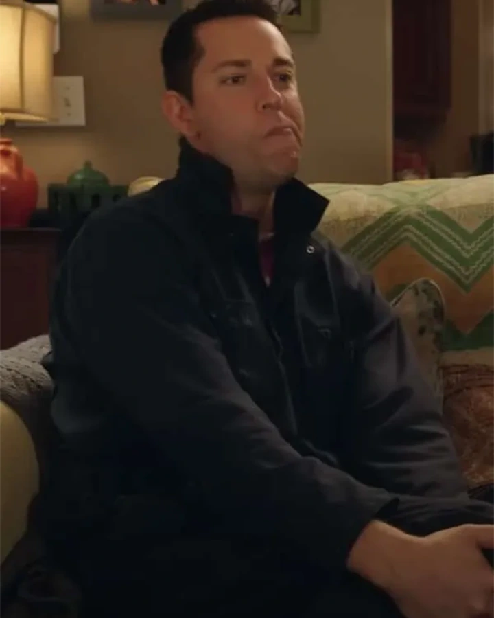 Zachary Levi Harold and the Purple Crayon Black Jacket Zachary Levi Harold and the Purple Crayon Black Jacket
