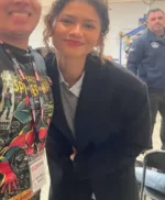 Spider Man Brand New Day Zendaya Black Coat