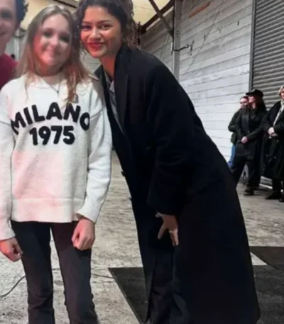 Spider Man Brand New Day Zendaya Black Coat