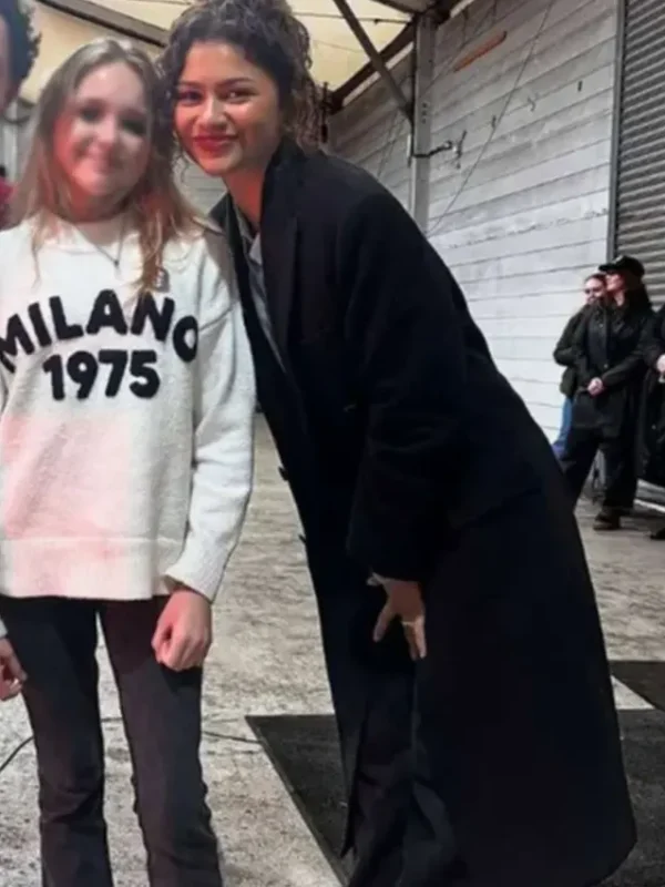Spider Man Brand New Day Zendaya Black Coat