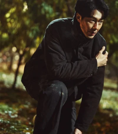Zo In-sung Moving 2023 Black Wool Jacket