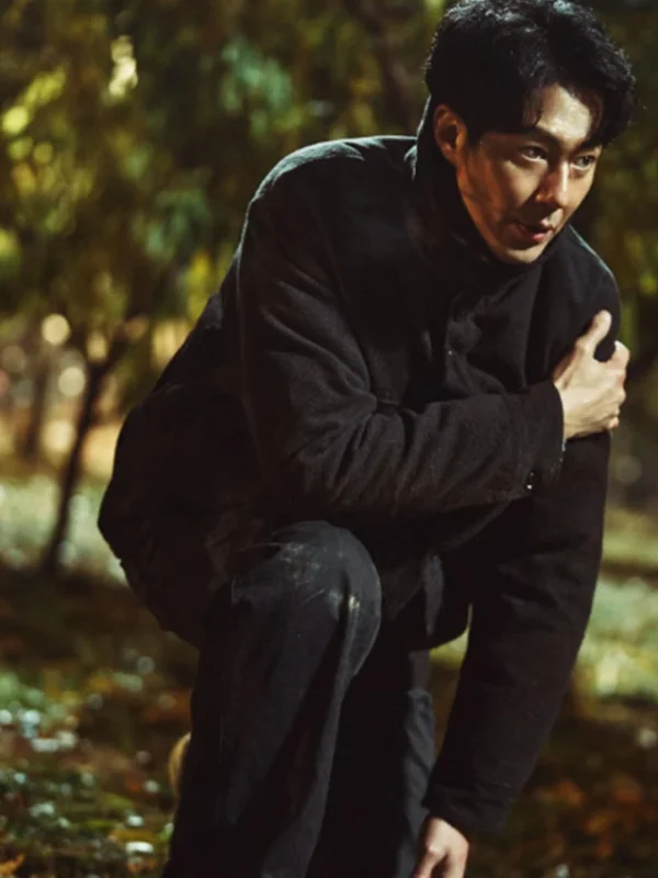 Zo In-sung Moving 2023 Black Wool Jacket