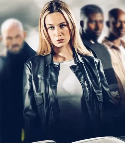 Zoé Marchal Carjackers Black Leather Jacket