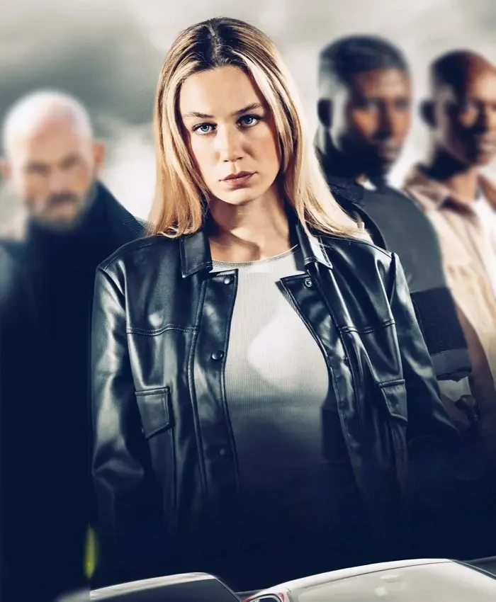 Zoé Marchal Carjackers Black Leather Jacket Zoé Marchal Carjackers Black Leather Jacket
