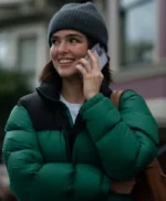 Voicemails for Isabelle Zoey Deutch Puffer Jacket