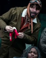 Zombieverse 2023 Noh Hong-chul Green Hooded Jacket