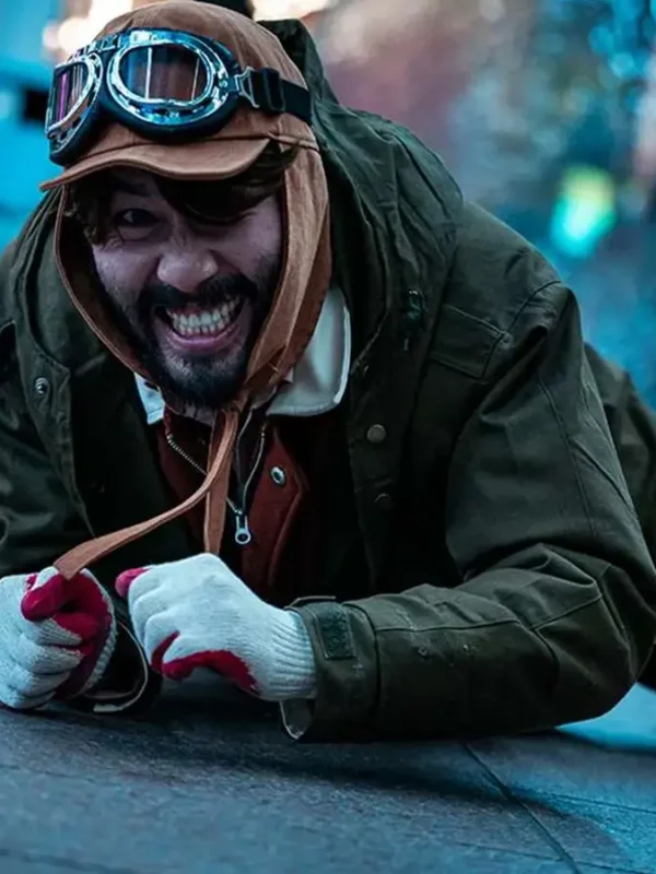 Zombieverse 2023 Noh Hong-chul Green Hooded Jacket