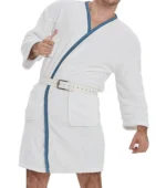 Cousin Eddie White Bathrobe