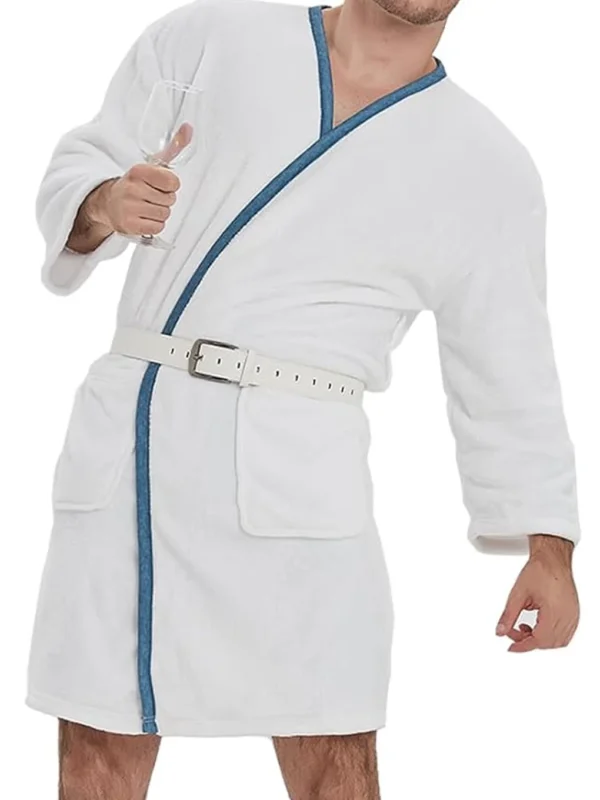 Cousin Eddie White Bathrobe