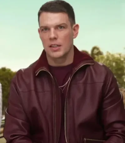 Jake Lacy Apples Never Fall Leather Jacket