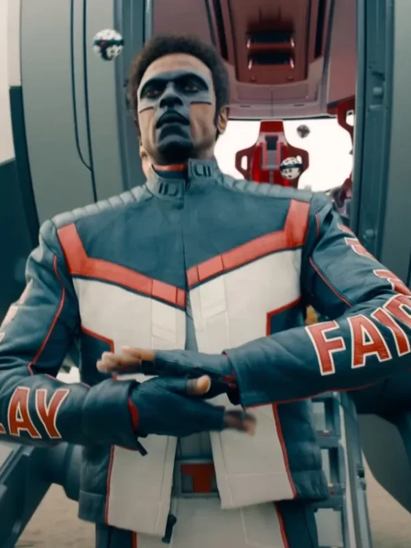 Mr Terrific Superman Leather Jacket