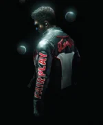Mr Terrific Superman Leather Jacket