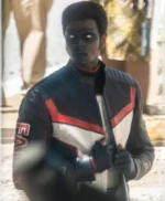 Mr Terrific Superman Leather Jacket