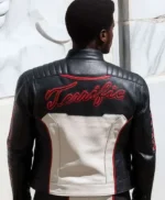Mr Terrific Superman Leather Jacket