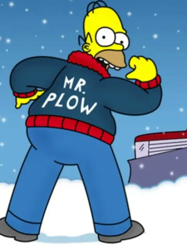 Homer Simpson Mr. Plow Jacket